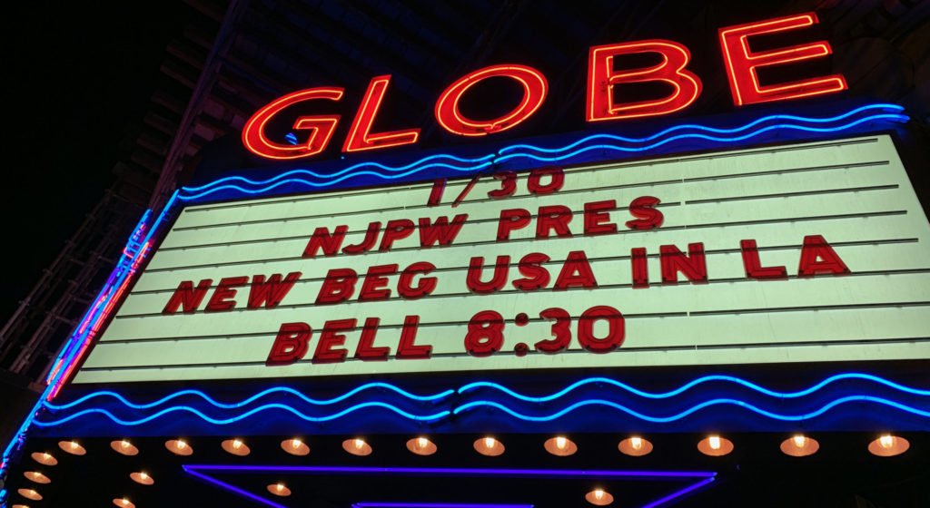 NJPW New Beginning USA in LA at the Globe Theater by Thom Fain of Monthly Puroresu