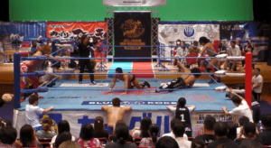Jake Lee, Yusuke Kodama, and Hokuto Omori vs Kento Miyahara, Yuma Aoyagi and Shotaro Ashino