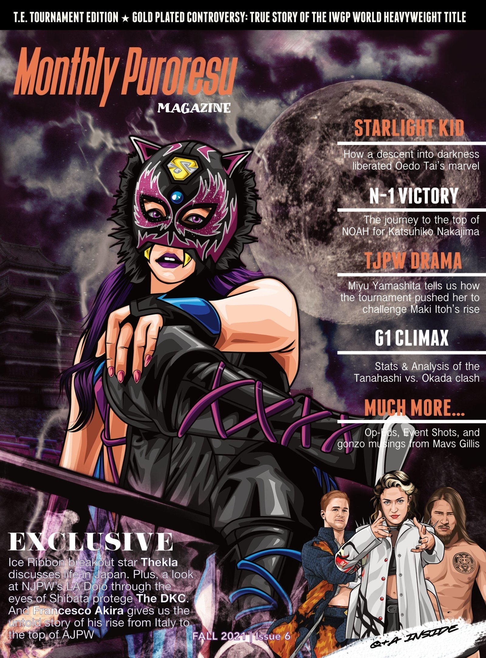 Monthly Puroresu Issue 6 Cover