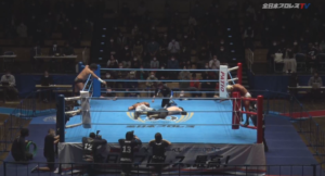 El Lindaman and T Hawk vs Hokuto Omori and Yusuke Kodama