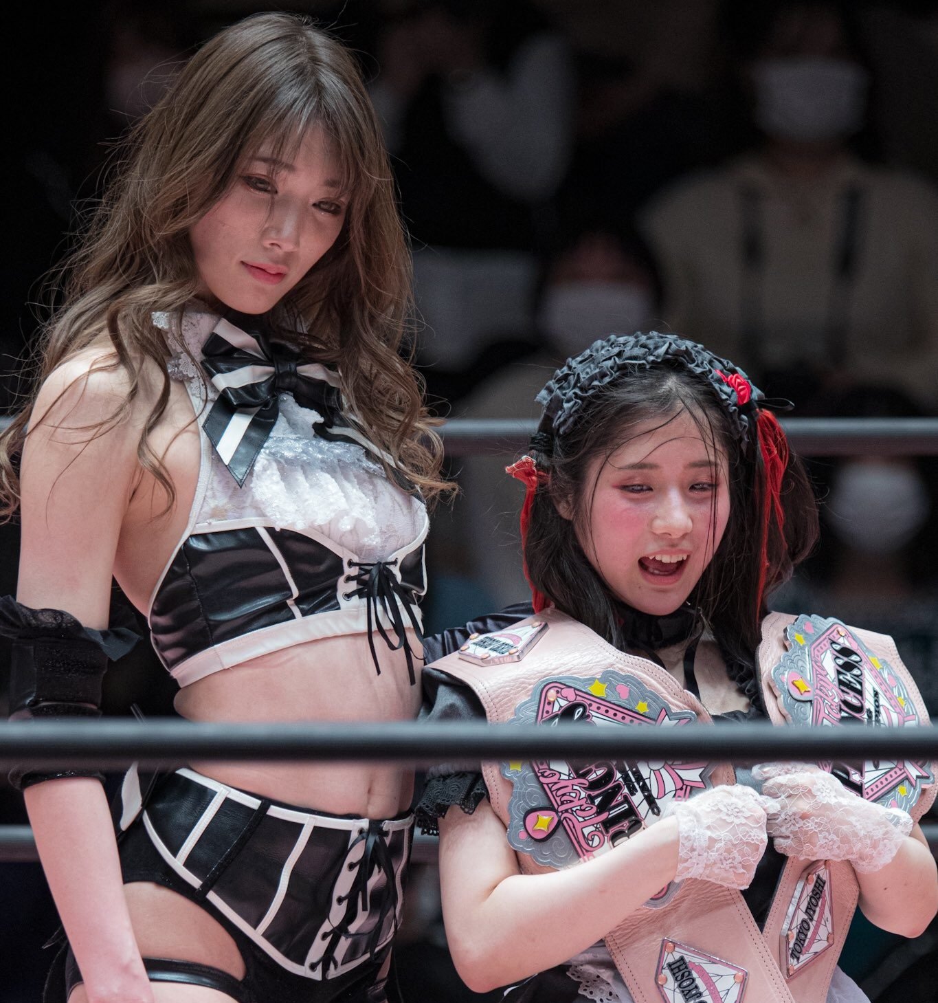 Sakisama and Mei Saint Michel from Tokyo Joshi Pro Wrestling by @taigaphoto_pw